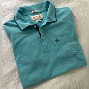 Teal polo